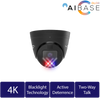 4K AI Black Light Active Deterrence IP Turret (CAM-IP3178B-PV-28-AI)