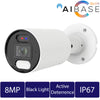 4K AI Black Light Active Deterrence IP Bullet (CAM-IP3778-PV-28-AI)