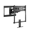 TV Fireplace Mantel Wall Mount Bracket for Flat and Curved LCD/LEDs – Tilt, Swivel and Vertical – Fits Sizes 43 to 70 inches – Maximum VESA 600×400