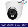 5MP AI Full Color Motorized Lens IP Turret (CAM-IP3135W-AA-SI-Z-AI)