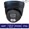 8MP AI Full Color Fixed Lens IP Turret (CAM-IP3138B-A-SI-28-AI)