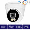 8MP AI Full Color Fixed Lens IP Turret (CAM-IP3138W-A-SI-28-AI)