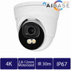 8MP AI Full Color Motorized Lens IP Turret (CAM-IP3138W-AS-SI-Z-AI)