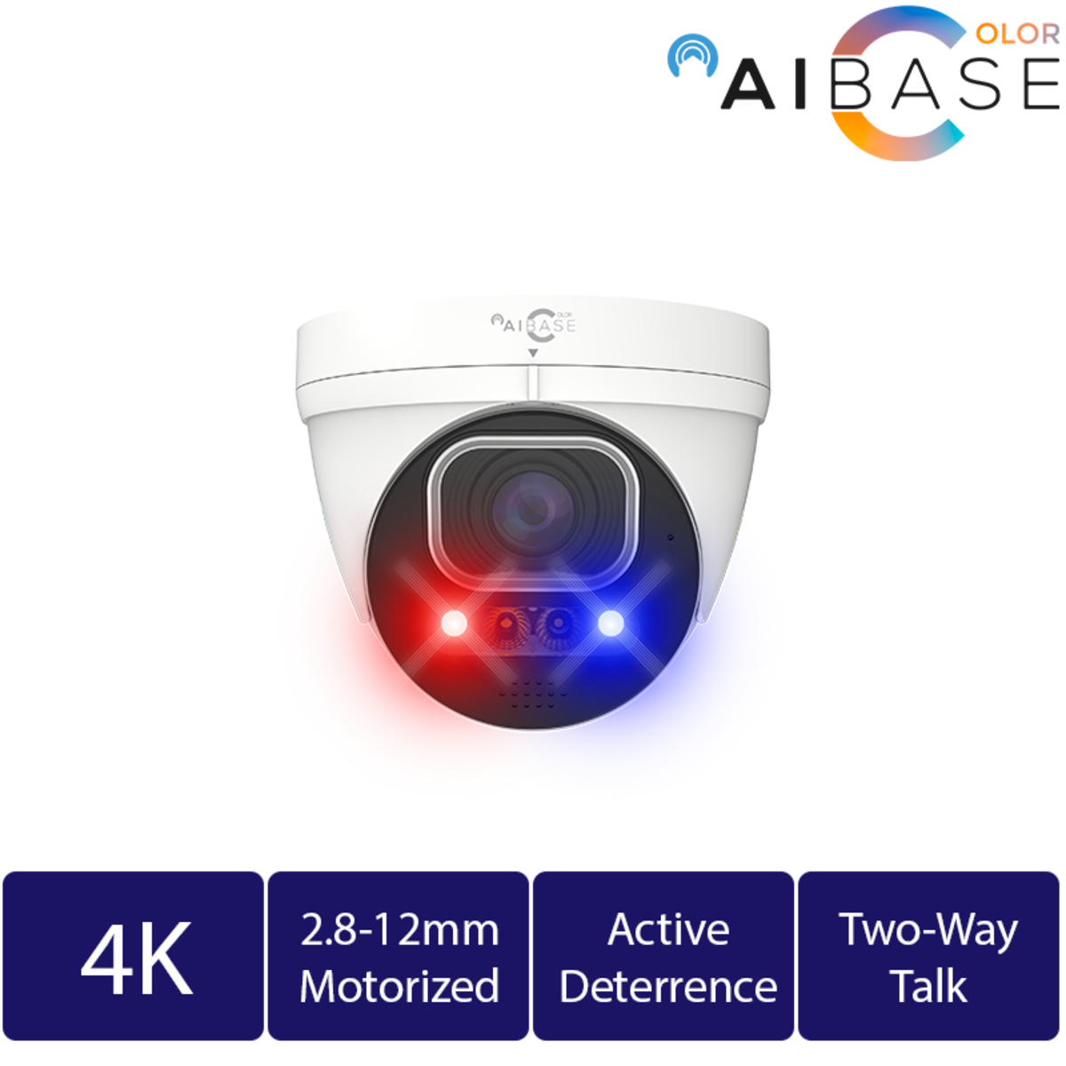 4K AI Active Deterrence Motorized Lens (CAM-IP3158W-PV-Z-AI)